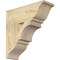 Ekena Millwork Westlake Traditional Rough Sawn Bracket, Douglas Fir, 6"W x 18"D x 18"H BKT06X18X18WTL01RDF - alternate 1